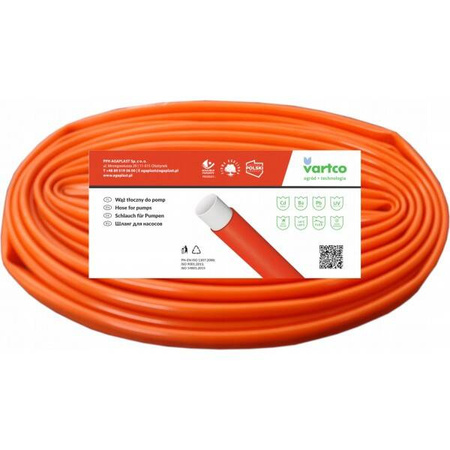 Wąż tłoczny do pomp – 10 m, fi 32x34 mm, wzmocniony, elastyczny