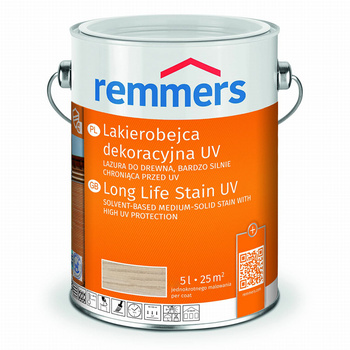 Remmers Lakierobejca dekoracyjna UV Dauerschutz-Lasur [Langzeit-Lasur] 5 L biały (RC-990) | 2235