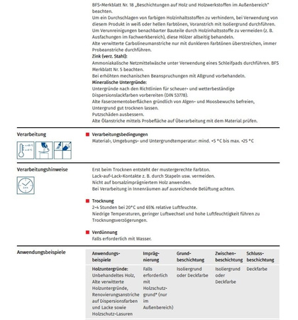 Remmers Deckfarbe 10 L Biały Farba silnie kryjąca | 3600 (RAL 9016)