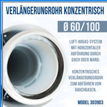 Vaillant Rura Ø 60/100 1m przedłużająca koncentryczna 