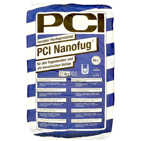 PCI Nanofug 15 KG – elastyczna fuga cementowa do płytek i okładzin