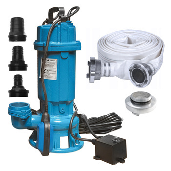 Zestaw IBO Furiatka 1500 pompa + Nasada fi 52 + Wąż strażacki parciany 20 m