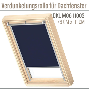 Velux Roleta DKL M06 1100S 78x118 zaciemniająca