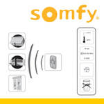 Somfy Pilot 4-kanałowy KEYTIS RTS 1841025C do bram garażowych i nie tylko