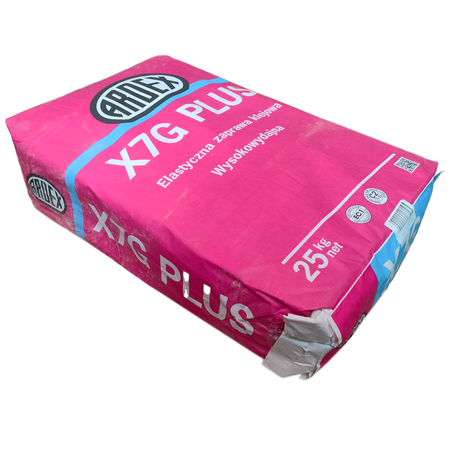 ARDEX X 7 G PLUS Elastyczna zaprawa klejowa 25 Kg
