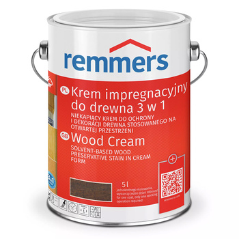 Remmers Holzschutz-Creme Krem impregnacyjny do drewna 5L - palisander