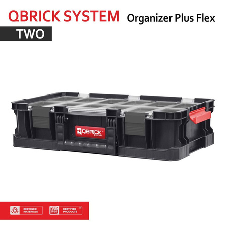 Qbrick Organizer Plus FLEX TWO SKRZYNKA NARZ.