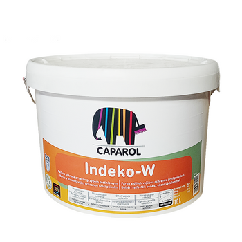 CAPAROL Indeko W Biała 10L farba z długotrwałą ochroną przeciwgrzybiczą
