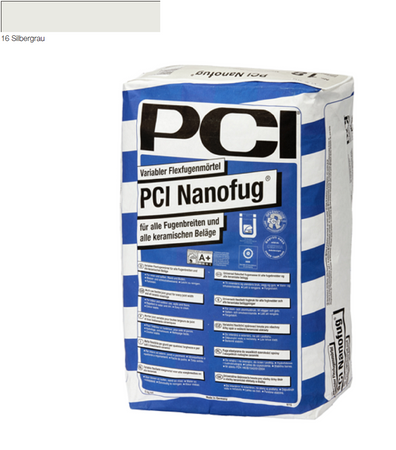 PCI Nanofug - 16 srebrnoszary - 15 kg