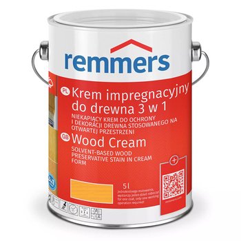 Remmers Holzschutz-Creme Krem impregnacyjny do drewna 5L - sosna