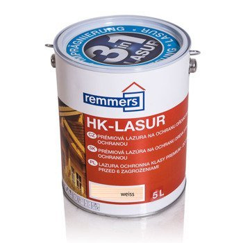 Remmers HK Lasur 0,75 L Biały – Impregnat 3w1 do drewna