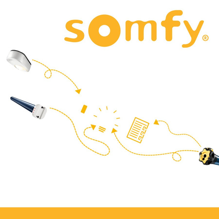 Somfy Oximo 50 10/17 iO 1037686