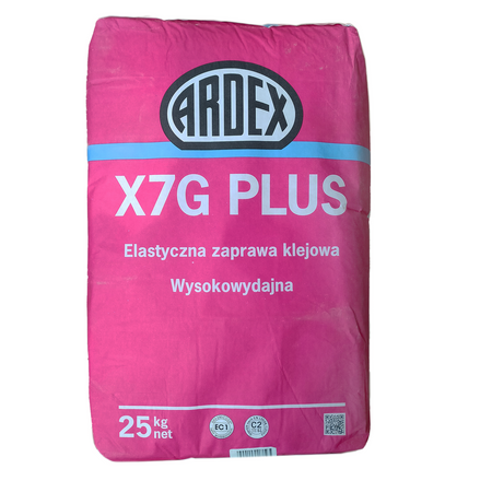 ARDEX X 7 G PLUS Elastyczna zaprawa klejowa 25 Kg