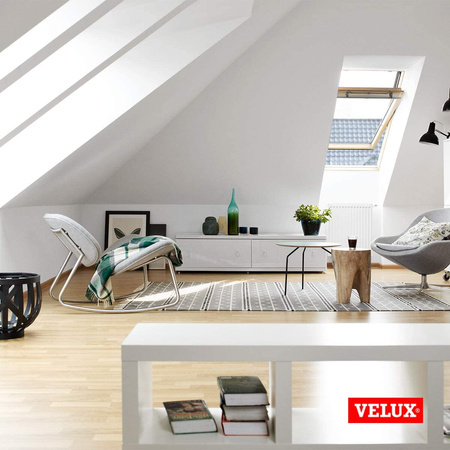 VELUX Roleta zaciemniająca RHL SK00 1086 - Beżowa - 114x160 cm