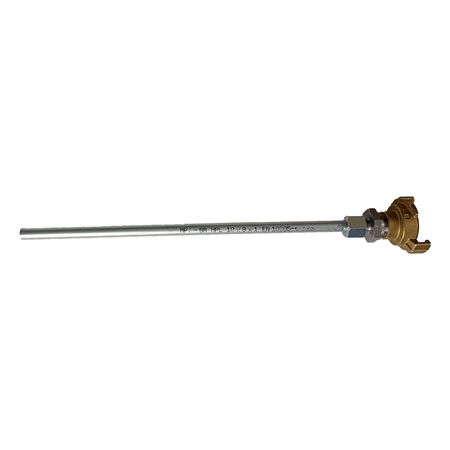 B&M BM13300008 Króciec stalowy 10 mm ze złączem Geka do kremów iniekcyjnych