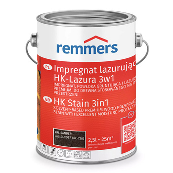 Remmers HK Lasur lazura ochronna do drewna 2,5 L - palisander