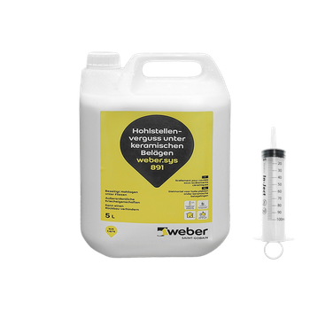 Zestaw Weber.sys 891 5L + strzykawka 100ml