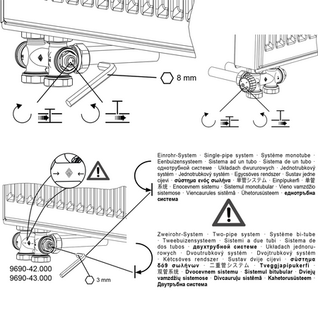 IMI Heimeier 9690-27.000 Multilux 4 Zestaw termostatyczny