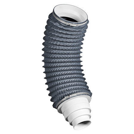 Zestaw Eurovent VENTOS X PLUS 150mm Antracyt + FLEXOS X PLUS 60cm Szary