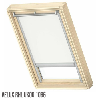 VELUX RHL UK00 1086 Roleta 134x 140 dekoracyjna Original Store Rideau Tamisant avec Crochets (RHL), UK08, U08, 808, 8, UK04, U04, 804, 7, Beige