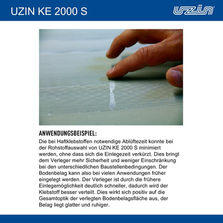 UZIN KE 2000 S 2 kg Uniwersalny klej do wykładzin