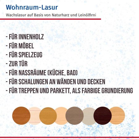 Remmers WOHNRAUM-LASUR Wiśnia 2,5L