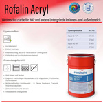 Remmers ROFALIN ACRYL 20 L Farba chroniąca przed czynnikami atmosferycznymi biały (RAL 9016) | 2330