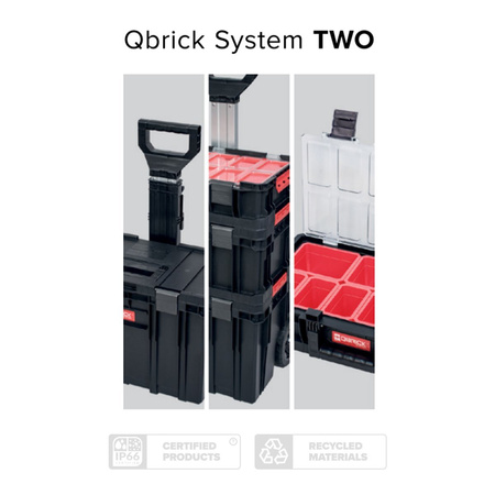 Qbrick SKRZYNKA NARZ. TWO Organizer Plus Flex SET 3 szt