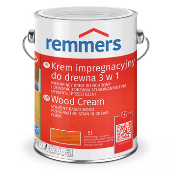 Remmers Holzschutz-Creme Krem impregnacyjny do drewna 5L - mahoń