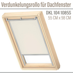 Velux Roleta DKL 104 1085S 55x98 zaciemniająca 