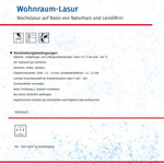 Remmers WOHNRAUM-LASUR Wiśnia 2,5L