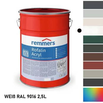 Remmers ROFALIN ACRYL BIAŁY RAL 9016 2,5L