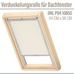 Velux Roleta DKL P04 1085S 94x98 zaciemniająca