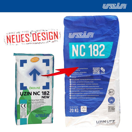 UZIN NC 182 20kg Wytrzymała Masa Naprawcza z Możliwością Ponownego Rozrobienia