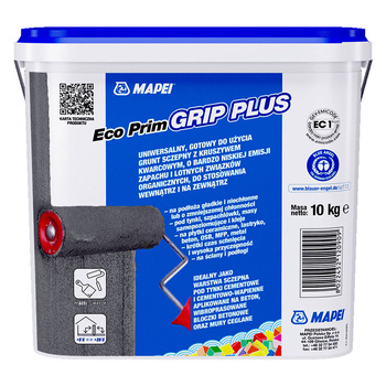 MAPEI ECO PRIM GRIP Grunt dyspersyjny zwiększający przyczepność 10 KG