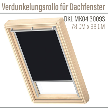Velux Roleta DKL MK04 3009S 78x98 zaciemniająca