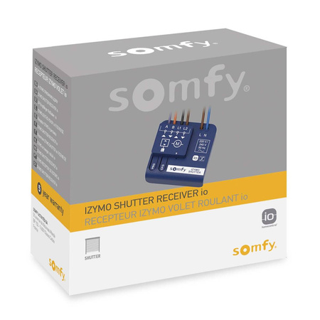 Somfy IZYMO SHUTTER io 1822660 sterowanie zdalne przewodowym napędem rolet