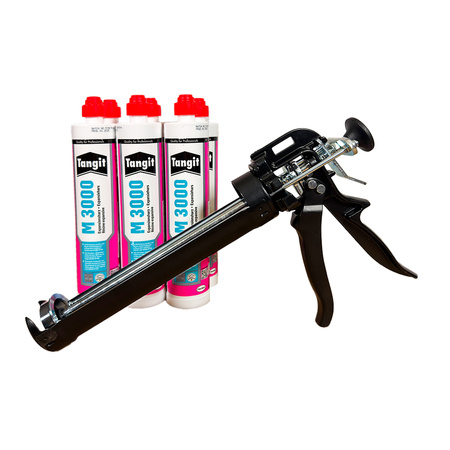 BandlooSet Tangit 6x M3000 300 ml + pistolet do kartuszy ręczny