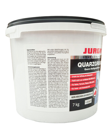 JURGA Primer Contact - Kwarcowy grunt szczepny 7 kg