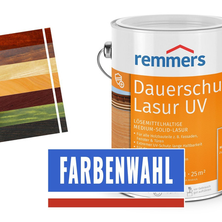 Remmers Dauershutz-Lasur UV Palisander 2,5L Lakierobejca dekoracyjna UV