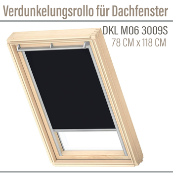 Velux Roleta DKL M06 3009S 78x118 zaciemniająca