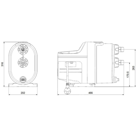 Grundfos SCALA1 3-35 Pompa Hydroforowa z Bluetooth 99530404 Zestaw Hydroforowy