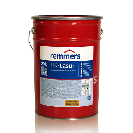 Outlet (2756) Remmers Aidol HK Lasur lazura ochronna do drewna 20 L - dąb rustykalny