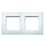 Somfy Ramka Smoove Pure podwójna ramka maskująca biała 9015238