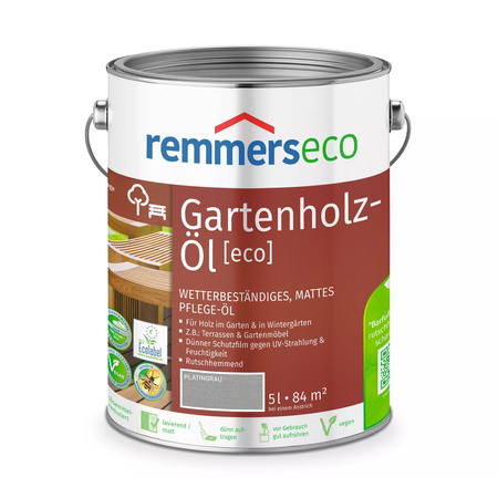 Remmers Gartenholz-Öl [eco] Platynowy 5L – olej do drewna ogrodowego