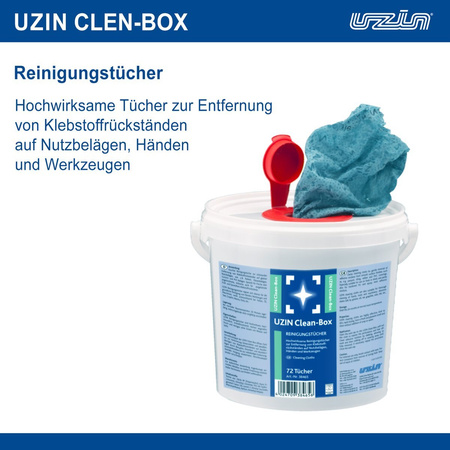 UZIN Clean-Box ściereczki czyszczące
