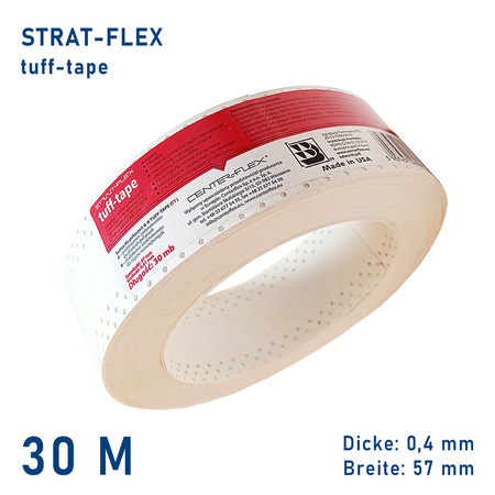 STRAIT-FLEX TUFF-TAPE Eckschiene Trockenbau Gipskarton Fugenband 30m