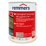 Remmers HK Lasur Grey Protect 0,75 L Szarowodny – Impregnat 3w1 do drewna