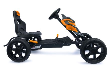 Wielki gokart na pedały - pomarańczowy #scout