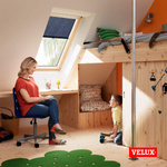 VELUX Roleta zaciemniająca RHL SK00 1086 - Beżowa - 114x160 cm